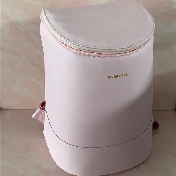 pink backpack cooler